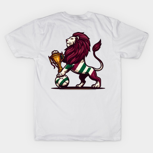 Fluminense Football Club lion campeón by The Lion King's Majestic Realm